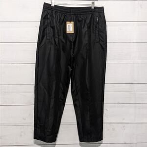 NWT Tela Nylon Elastic Waist Side Zip Pockets Waterproof Pants Women's 48 Large